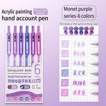Clickable Planner Pen Gift Set, 15 Theme Options With 6-Color Series And 36/54/72/90/144 Color Sets, Suitable For Note-Taking, School And Office Stationery - Press-to-write Planner Pen Set - View 20