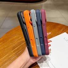 Versatile 2nd Gen Magnetic 2-In-1 Phone Case Compatible With 18 Pro Max, New Fashion 17 Pro Max Minimalist Premium Protective Shell - Red - View 4