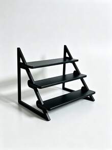 3-Tier Stepped Display Stand, Desktop Tiered Jewelry Storage Rack, Length 20cm/7.87in, Suitable For Small Item Display, Jewelry Tower - Multicolor - View 2