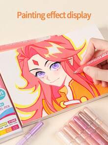 Glitter Effect Planner Pens, 9-Color Theme Set, Sparkling Art Pens, Suitable For Planner, Doodle, Greeting Card Making - 3D Relief Journaling Pen - View 4