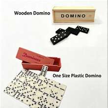 28pcs/Set Dominoes Set, Fun Interactive Tabletop Game, Suitable For Party And Outdoor Leisure Games - Multicolor - View 3