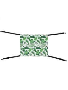 All Season Reversible Hanging Cat Hammock, Detachable, Machine Washable & Reusable, Suitable For Small To Medium Cats, Fits Living Room, Bedroom, Balcony And Cat House - Multicolor - View 9