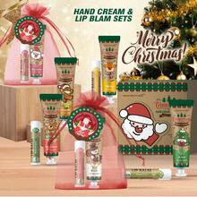 MISS FACTORX 6 Set Hadiah Natal, Set Krim Tangan, Set Pelembap Bibir, Kartu Ucapan Selamat Natal dan Tas Hadiah Merah, Hadiah Terima Kasih untuk Tamu Pernikahan, Kado Natal. - 6 set hadiah Natal - View 4