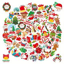 somoving Christmas Stickers, 600 Unique Vinyl Stickers With A Merry Christmas Theme, Perfect For Holiday Parties - Multicolor - View 6