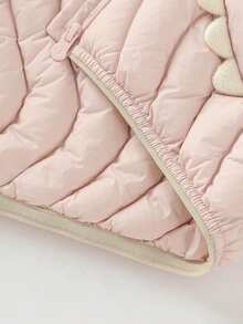 mini bala Baby Anti‑Static Padded Coat Warm Soft Outerwear For Baby Boys Girls Autumn Winter Wear - Rubber Powder - View 8