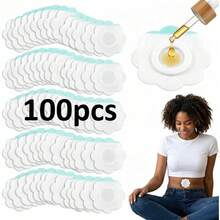 10/50/100/200pcs Disposable Castor Oil Patch, Convenient & Comfortable, Easy To Carry, Highly Absorbent, Suitable For All, Self-Adhesive Abdominal Patch, For Daily Use, Home, Travel - Various Styles - View 12
