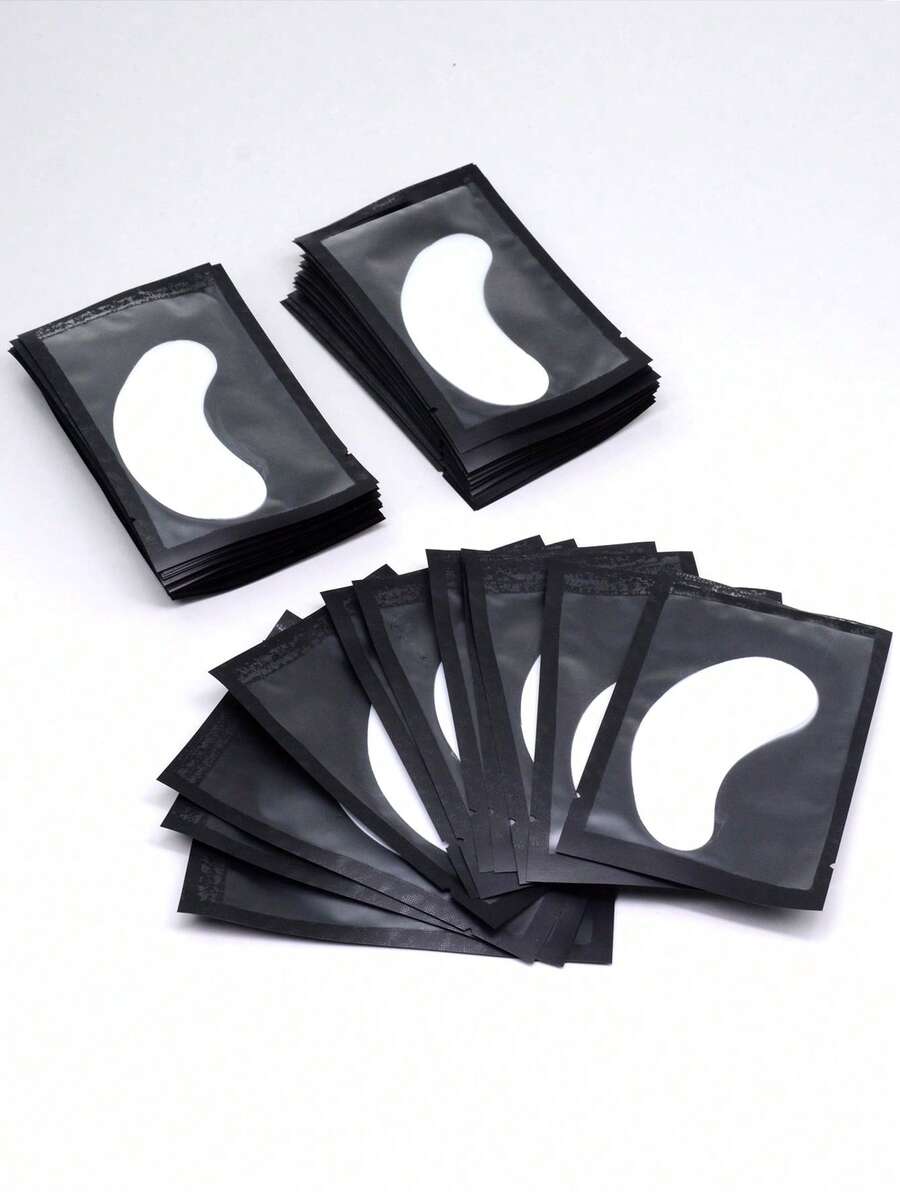 Eyelash Extension Hydrogel Patches Professional Under Eye Pads For Eyelash Extension Stickers Eyelid Pads Makeup Tools - Black - View 1