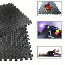 4/8/12pcs Interlocking Leaf Pattern Puzzle Crawling Mat, Shock-Absorbing Floor Mat, Thickened Bedroom Mat, Suitable For Patio, Gym, Yoga Studio, Training Room, School Protective Flooring, Multi-Color, 11.81*11.81 Inches, Better Effect After Ventilation - 30*30 Crawling Mat - View 10
