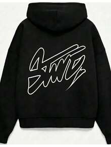 Men Hoodies - Apricot - View 1