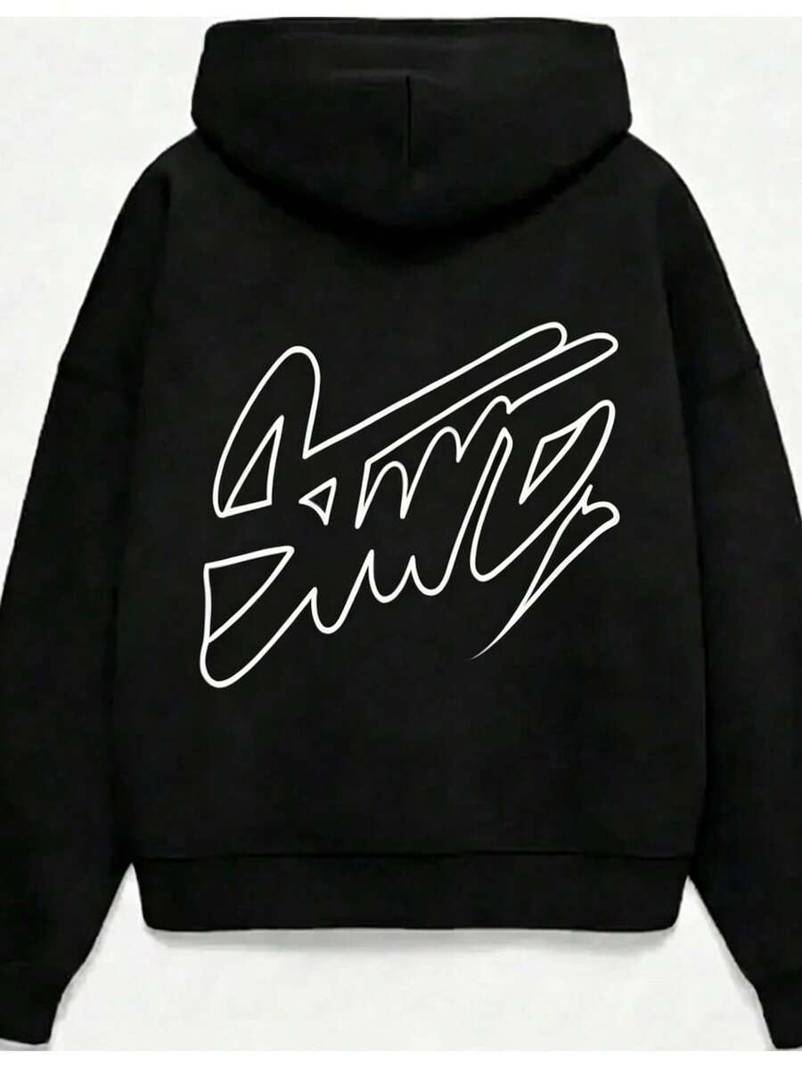 Men Hoodies - Apricot - View 1