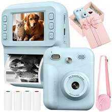 Kids Instant Print Camera, Children's Photo Printer Digital Camera Portable Toy - Creative Photography Gift, 1300mAh Rechargeable Battery, USB Charging, Christmas And Birthday Gift For 3-12 Years Old Boys And Girls, Suitable For Outdoor Activities And Parties - Z700 - View 20