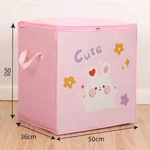 Cartoon Baby Room Storage Bag With Zipper, Large Capacity For Clothes And Blankets, Moisture-Proof And Mold-Proof, For Packing, Moving And Organizing - Multicolor - View 11
