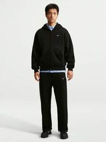 Nike Men's AS M NK SOLO BB BUNGEE PANT Knit Pants IX1935-001 - Black - View 6