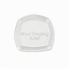 Multi Shape Eyebrow Symmetry Measuring Ruler, Reusable Clear Brow Template, Calibrated Scale For Brow Head, Arch & Tail Marking, Portable Microblading Brow Guide Stencil, Eyebrow Makeup Tool For Tattoo Artists & Beginners - View 9