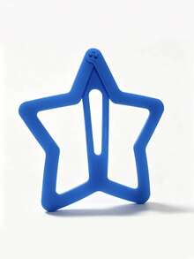 1pc Large Hollow Star Hair Clip, Giant Five-Pointed Star Hair Clip, Y2K Style Back Of Head Hair Clip, Unique Exaggerated Hair Accessory - Multicolor - View 4