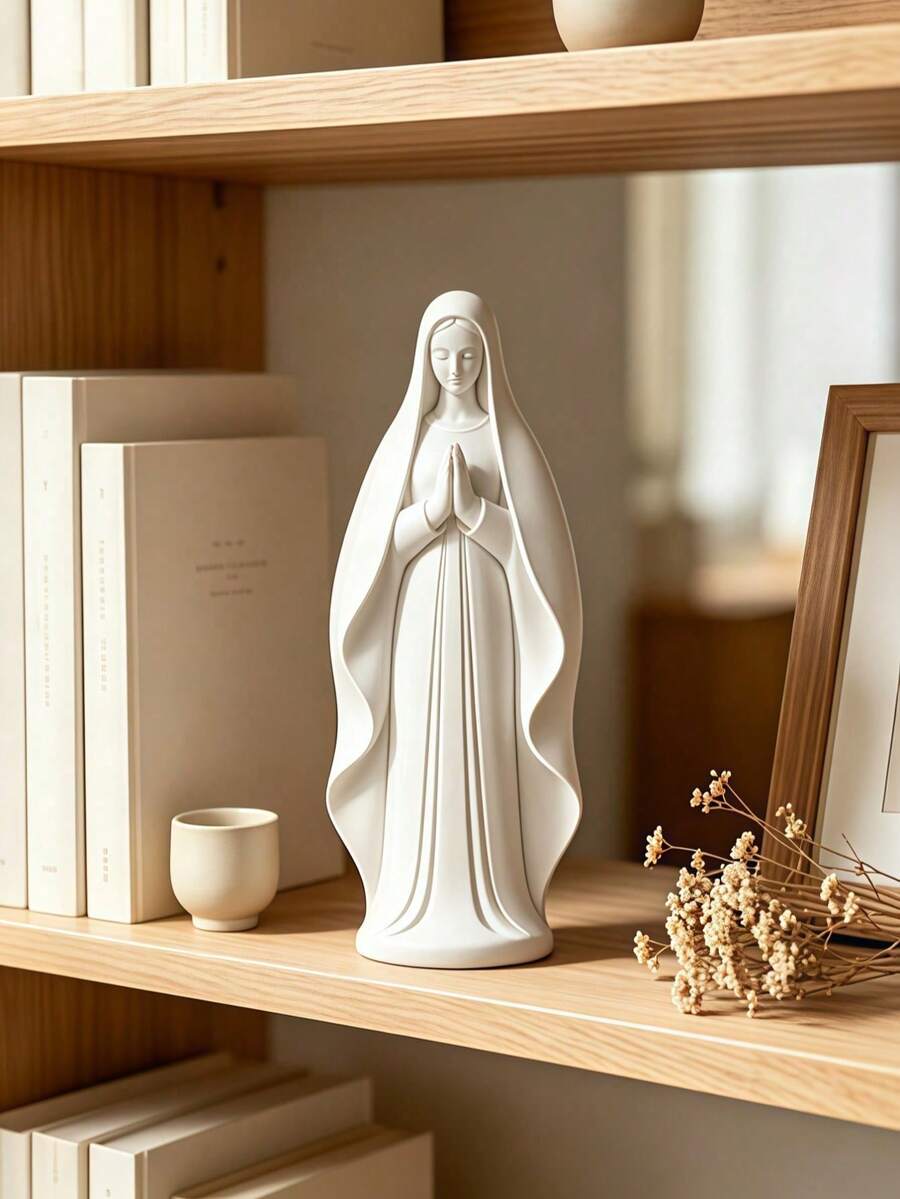 1pc Modern Minimalist Style Figurine, Suitable For Home Decor, Room Decoration, Perfect For Holiday Gifts, Christmas, Halloween Gifts For Friends - A - View 1