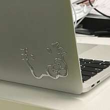 2 buah Stiker Glitter PVC Sanrio Hello Kitty - Stiker Wajah Tersenyum Ikonik & Tanda Tangan yang Lucu, Cocok untuk Ponsel, Kamera, Laptop, Kaca Spion Mobil - Stiker Sekali Pakai Mengkilap Gaya Y2K, Sempurna untuk Hadiah Pesta Ulang Tahun (Desain Tidak Beraturan) - Satu ukuran cocok untuk semua. - View 7