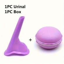1pc Women's Portable Silicone Urinal, Suitable For Outdoor Travel And Camping - Multicolor - View 8