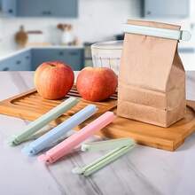 5/10pcs Food Bag Sealing Clips, Multi-Functional Reusable Food Freshness Sealing Clips, 4.7 Inch And 6 Inch, Suitable For Various Plastic Bags And Snack Bags, Kitchen Storage And Organization, Kitchen Accessories, Random Color - Multicolor - View 7