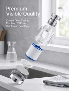 11pcs/21pcs/32pcs Kitchen Faucet Filter Cartridge Replacement, Kitchen Faucet Filter, Home Kitchen And Bathroom Water Filter Cartridge, Effectively Remove Impurities, Halloween, Anti-Splash Filter Head - A - View 5
