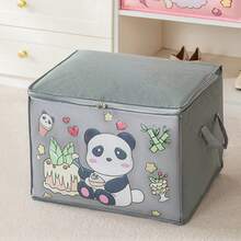 Cartoon Baby Room Storage Bag With Zipper, Large Capacity For Clothes And Blankets, Moisture-Proof And Mold-Proof, For Packing, Moving And Organizing - Multicolor - View 16