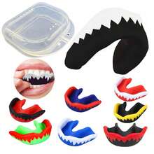 1 Box Football Basketball Rugby MMA Mouth Guard (Mouthpiece, EVA Material), Anti-Wear, Shock-Absorbing, Sports Protection Increased By 30%, Essential For Boxing Taekwondo, Combat Sports Protective Gear, Suitable For Teenagers And Adults - Multicolor - View 3