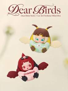 Pop Mart Labubu Dear Birds Series - Kotak Pengharum Mobil (Kotak Acak 1 buah) - MultiWarna - View 1