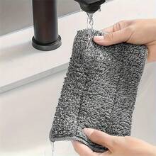 4pcs Detachable Window Track Cleaning Brush Set, Gap Brush, Corner And Window Sill Gap Cleaning Brush, Squeegee (1 Handle, 3 Cloths) - A - View 11