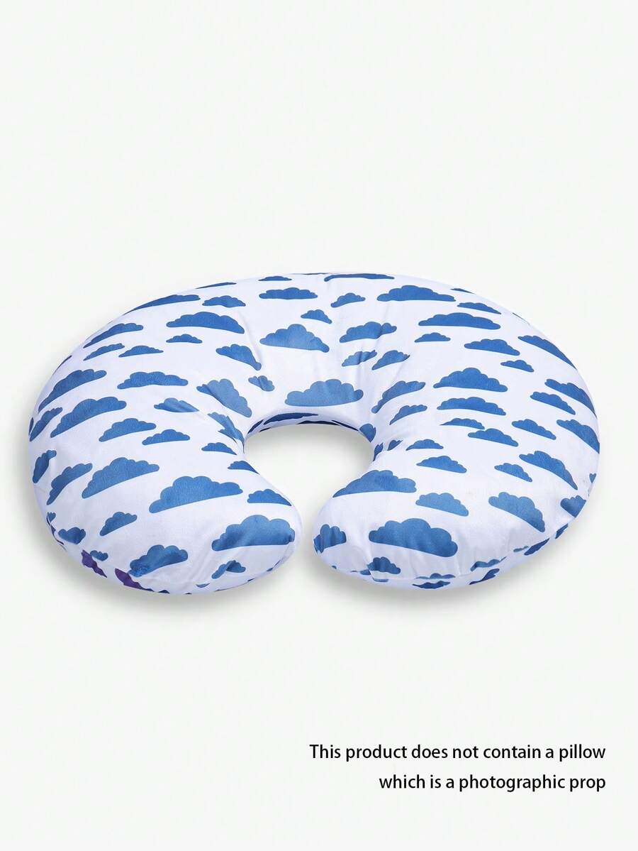 1 Pack Minky Nursing Pillow Covers - Navy Blue - View 1