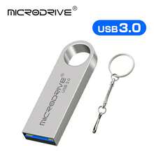 Microdrive USB3.0 Metal Flash Drive, High Speed Pen Drive With Free Key Ring, Portable Keychain U Disk For Laptop PC File Storage - View 16