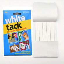 White Reusable Adhesive Putty 75g Removable Non-Damaging Multi-Purpose Sticky Clay, Suitable For Home School Office Posters Photos Picture Frames - A - View 8