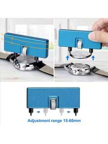 27pcs Professional Watch Repair Tool Set, Watch Repair Tool Kit, Watch Band Repair Tools, Watch Case Opener, Watch Hand Remover, Replacement Spring Bar Set, Watch Band Adjustment Repair Tools, Suitable For Watch Battery Replacement, Watch Band Size Adjustment, Watch Case Opening, Watch Spring Bar Replacement, Practical And Portable Watch Repair Tool Set, Perfect Gift For Watchmakers And DIY Enthusiasts, Durable Watch Repair Set, Ideal Choice For Personal And Professional Watch Daily Maintenance - Yellow - View 8