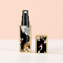 5ML Black Gold Premium Square Perfume Refillable Bottle Sample Portable Travel Bottom Direct Fill Perfume Bottle - Multicolor - View 9