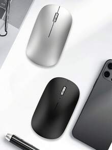 Nuevo ratón inalámbrico Bluetooth de doble modo recargable y silencioso - A multicolor - Ver 3