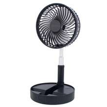 Adir Premium 12380 Portable USB Rechargeable Desktop Mini Silent Fan - US A Type Plug(220-240V) - View 4