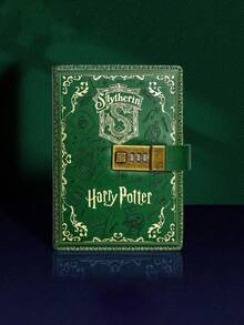 1 st Harry Potter lösenordsblock, vintage collegemönster, kreativ lösenordsskyddad dagbok för dagligt arbete, retro konstnärlig exklusiv journal för multifunktionell kontors- och affärsanvändning - A - Visa 11