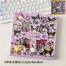 SANRIO 100 pcs Stiker Koper Kartun Personalisasi untuk Jurnal, Buku Catatan, Komputer, Mobil, Casing Ponsel, Stiker Kuromi, Stiker Tahan Air, Stiker DIY, Stiker Dekoratif, Stiker Kartun, Stiker Koper, Buku Catatan, Botol Minum, Stiker Gitar - MultiWarna - View 13