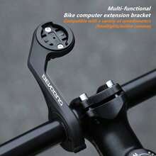 1pc Road Bike Integrated Handlebar Aluminum Alloy Extension Mount Bracket For Cyclometer, Bike Light, Action Camera Base, Bicycle Accessories - Multicolor - View 2