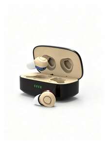 Long Lasting Rechargeable In Ear Sound Booster Portable Audio Amplifier Adjustable Volume Noise Suppression Lightweight Wearable Sound Enhancer For Daily Life Travel Watching TV Chatting With People - View 10