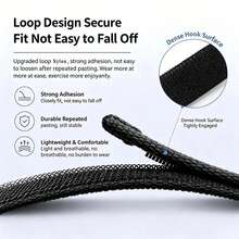 Compatible With Air Band Sport Nylon Performance Loop Strap, Adjustable Breathable Lightweight Woven Replacement Wristband For Fitness Tracker - Air - View 3