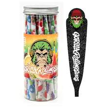Fruit Flavored Large Size Pre-Rolled Papers - Canned. 50pcs/Can. King Size, Thin & Multi-Flavored, Slow & Even Burning. Extra Paper Filler Included For Convenient Filling, Perfect Gift For Smoking Accessory Hobbyists. Outdoor Companion & Holiday Gift. Party Supplies. - Multicolor - View 8