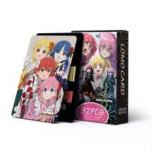 92pcs Anime Cards, 2D Small Cards, Collection Photo Cards, Stickers, Double-Sided LOMO Cards - A - View 5