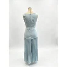 Women Two-Piece Outfits - Light Blue - View 5