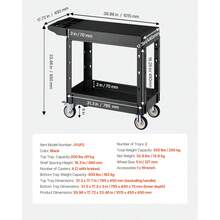Storage Island & Carts - 39.96 X 17.72 X 33.46 In - View 7