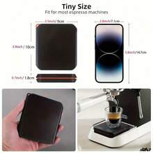 Mini Digital Coffee Scale, 0.1g High Precision Sensor, One-Touch Tare, Multi-Unit Switch, Touch Buttons, Auto Power-Off. Rechargeable, Slim & Portable. Perfect For Camping, Outdoor Meal Prep, Coffee Enthusiasts, Kitchen & Baking. - Black - View 8