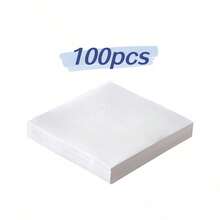 100/200pcs Wax Paper, Disposable Baking Food Paper, Plate Liner Paper, Bread Tray Paper, Greaseproof Paper, Baking Store Toast Cake Dessert Liner Paper, Food Packaging Paper, Baking Tools, Kitchen Accessories - View 10