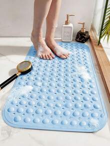 1pc Large Shower Mat, Non Slip Bath Mat With Strong Suction Cups And Drain Holes, Quick Dry Machine Washable Bathroom Rug, Comfortable Durable Tub Mat For Bathtub, Shower Floor, Bathroom Home Decor - Non-slip Bathroom Mat - View 15
