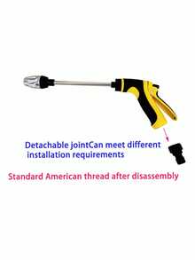 Garden Spring Hose 7.5m-30m, Spring Irrigation Hose With High Pressure Long Spray Gun, Suitable For Car Washing, Yard Watering, Outdoor Cleaning - A - View 8