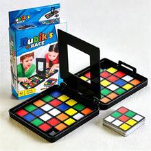 1pc 2-Player Sliding Puzzle Competitive Game Interactive Desktop Set - Multicolor - View 12