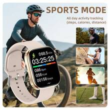 SIMSONLAB Smart Watch, Digital Clock, Wireless Calling And Dialing, Multiple Sports Modes, Call Reminder And Rejection, Message Reminder, Notification Reminder, Compatible With IPhone/Android, Ideal Holiday Gift - Multicolor - View 3